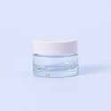 15ml Clear Jar With White Lid - Box of 10