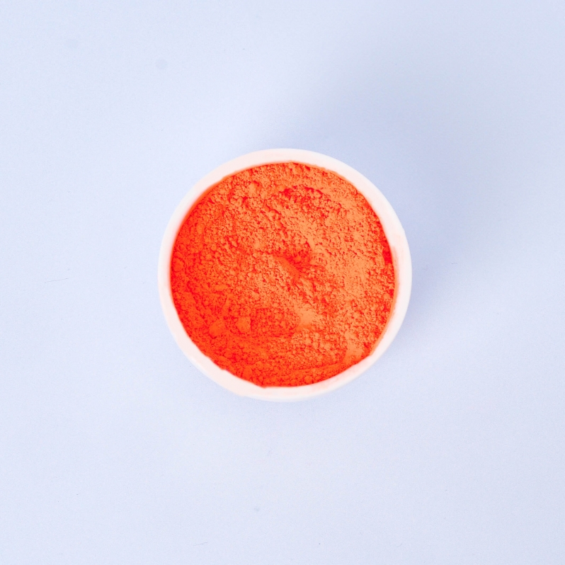Non-Bleed Orange Powder