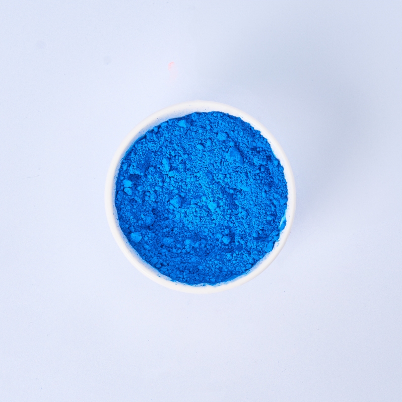 Non-Bleed Blue Powder
