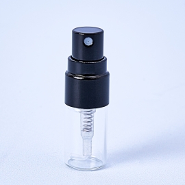 Black 2ml Sample Perfume Bottles - Box of 10 | Available at The Soap Kitchen UK ™