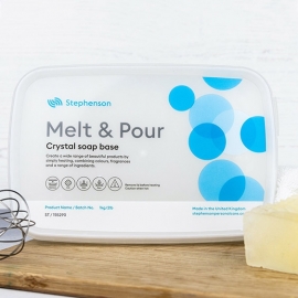 Buy Bulk - Melt & Pour Soap Base - Crystal Aloe Vera - 11.5 kg (25 lbs)