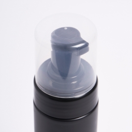 Foam Pump Bottle Black 200ml