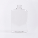Rectangular Bottle Clear 500ml 28/410 Neck- Pack of 10