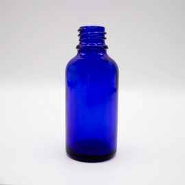 Blue Glass 30ml Bottle