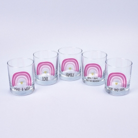 Candlelighters Charity Candle Kit - Glasses