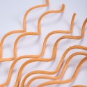 Orange Curved Rattan Reeds - Pack of 10