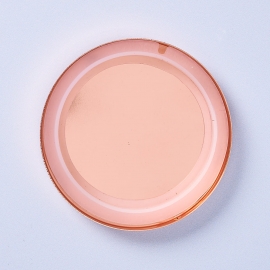 30cl Steel Rose Gold Candle Lid - Box of 6