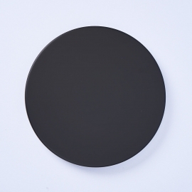 55cl Steel Black Candle Lid - Box of 6