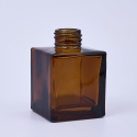 100ml Amber Cube Diffuser Bottle - Box of 6