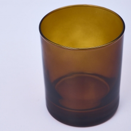 30cl Amber Candle Glass - Box of 6