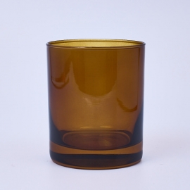 30cl Amber Candle Glass - Box of 6