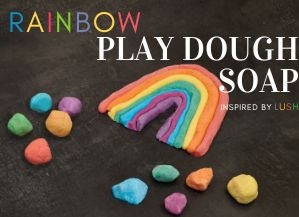 Lush Inspired Rainbow Play Dough Soap How To Guide