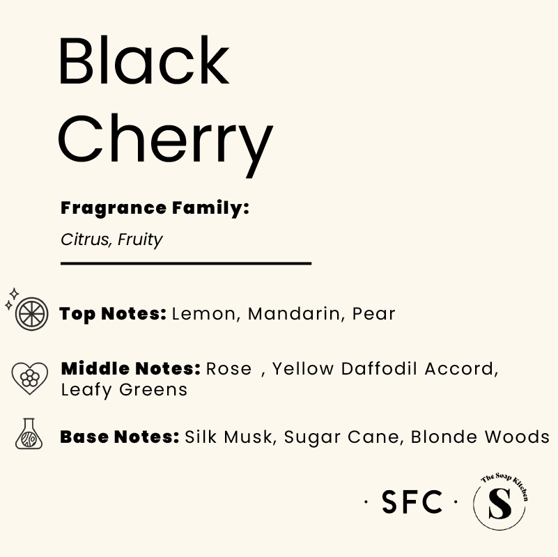 Black Cherry Fragrance Oil | Rich, Sweet & Fruity Aroma