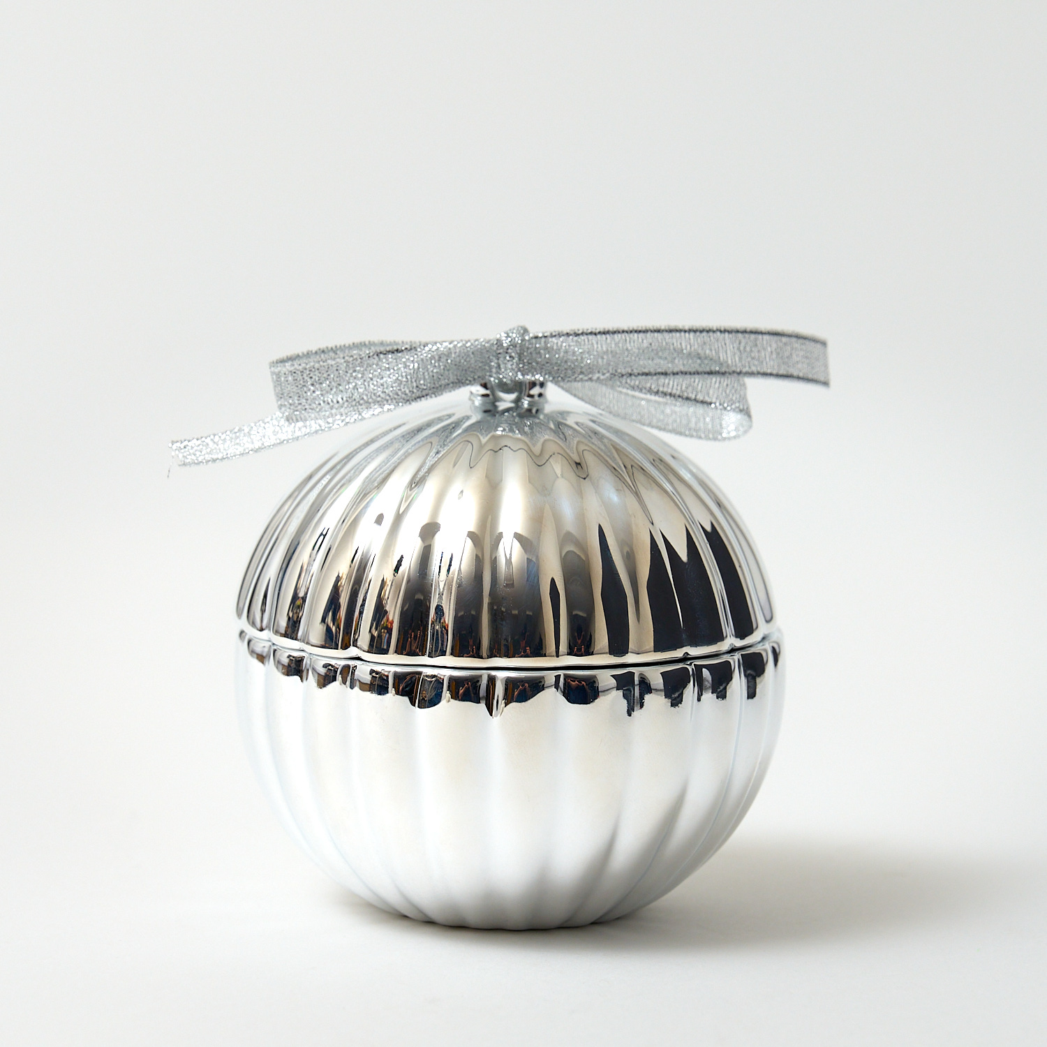Silver Christmas Bauble Jar – Box of 4