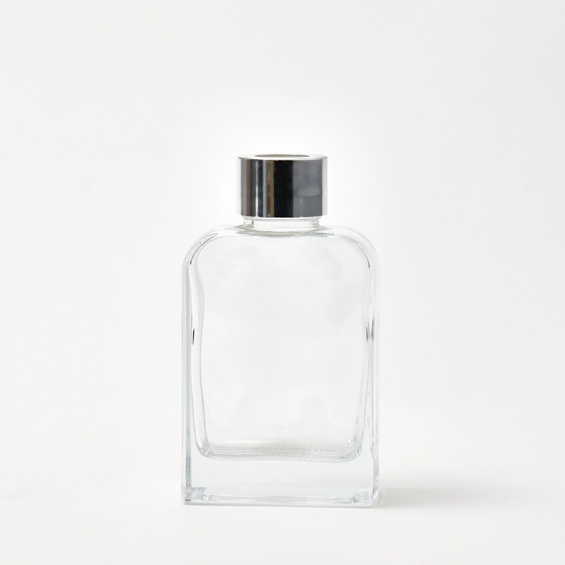 100ml Short Square Curved Clear Diffuser – Box of 6