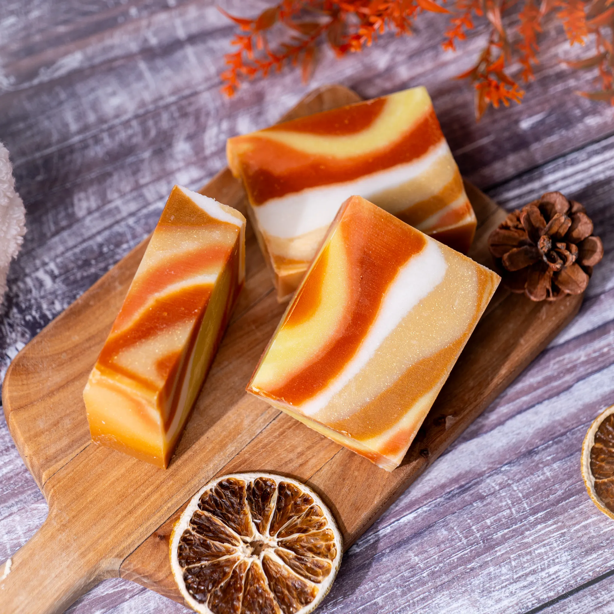 How to Make Harvest Sunset Cold Process Soap