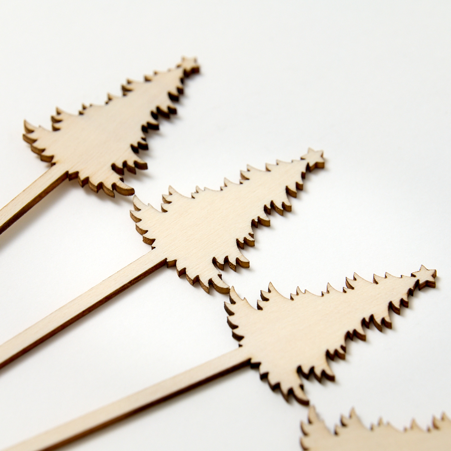 Christmas Tree Wooden Reeds – Pack of 10 - The Soap Kitchen